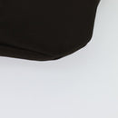 Salvatore Ferragamo Shoulder Bag Nylon Brown Silver Auth BA4348-13