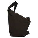 Salvatore Ferragamo Shoulder Bag Nylon Brown Silver Auth BA4348-3