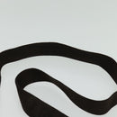 Salvatore Ferragamo Shoulder Bag Nylon Brown Silver Auth BA4348-8