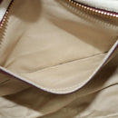 Chloe Margaret Hand Bag Leather 2way Wine Red Gold Auth BA4349-22