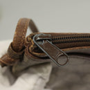 GUCCI GG Supreme Shoulder Bag PVC Beige Gold 904 02 020 Auth BA4350-15