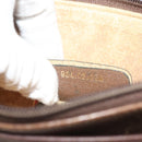 GUCCI GG Supreme Shoulder Bag PVC Beige Gold 904 02 020 Auth BA4350-20