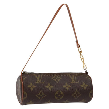 LOUIS VUITTON Monogram Papillon Pouch LV Auth BA4353