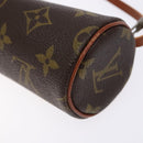 LOUIS VUITTON Monogram Papillon Pouch LV Auth BA4353-16