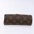 LOUIS VUITTON Monogram Papillon Pouch LV Auth BA4353-5
