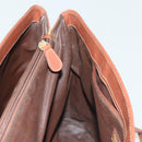 Burberrys Nova Check Shoulder Bag PVC Beige Gold Auth BA4360-17