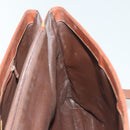 Burberrys Nova Check Shoulder Bag PVC Beige Gold Auth BA4360-20