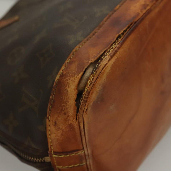 LOUIS VUITTON Monogram Alma Hand Bag M51130 LV Auth BA4365