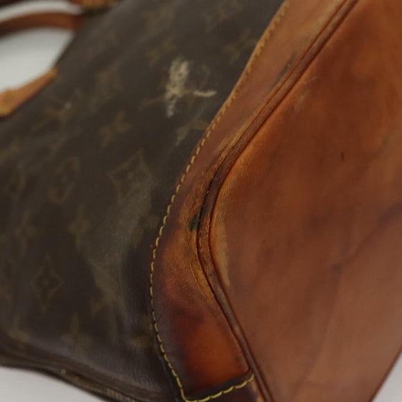 LOUIS VUITTON Monogram Alma Hand Bag M51130 LV Auth BA4365