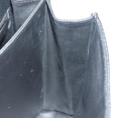 BALLY Quilted Hand Bag Leather Black Gold Auth BA4372-23