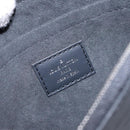 LOUIS VUITTON Epi Neverfull MM Pouch Black LV Auth BA4375-17