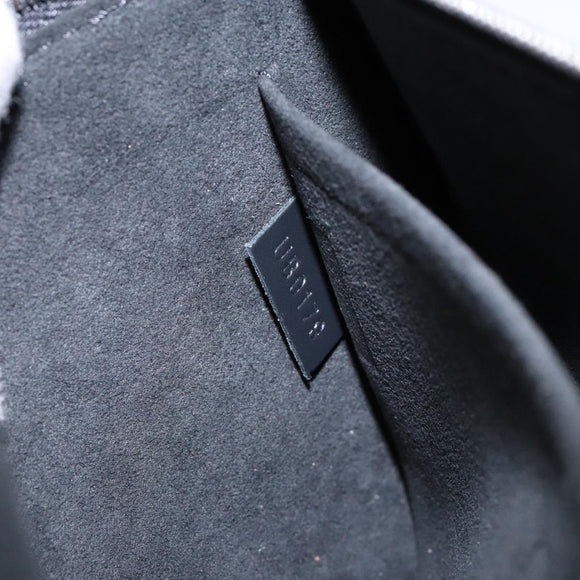 LOUIS VUITTON Epi Neverfull MM Pouch Black LV Auth BA4375