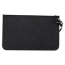 LOUIS VUITTON Epi Neverfull MM Pouch Black LV Auth BA4375-2