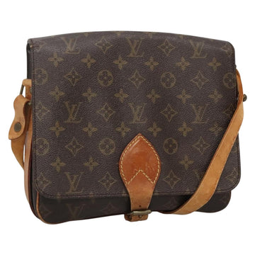 LOUIS VUITTON Monogram Cartouchiere GM Shoulder Bag M51252 LV Auth BA4376