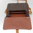 LOUIS VUITTON Monogram Cartouchiere GM Shoulder Bag M51252 LV Auth BA4376-19