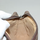 GUCCI GG Supreme Web Sherry Line Clutch Bag PVC Beige Gold Auth BA4384-15