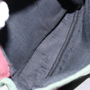 LOEWE Shoulder Bag Canvas Red Gold Auth BA4392-10