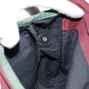 LOEWE Shoulder Bag Canvas Red Gold Auth BA4392-20