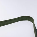 LOEWE Shoulder Bag Canvas Red Gold Auth BA4392-14