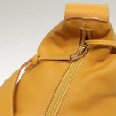 LOEWE Shoulder Bag Leather Yellow Gold Auth BA4393-10