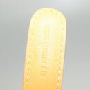 LOEWE Shoulder Bag Leather Yellow Gold Auth BA4393-12