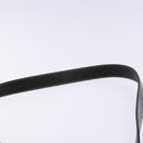 Burberrys Shoulder Bag Leather Black Gold Auth BA4394-8