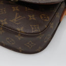 LOUIS VUITTON Monogram Saint Cloud MM Shoulder Bag M51243 LV Auth BA4400-15