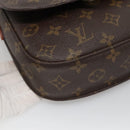 LOUIS VUITTON Monogram Saint Cloud MM Shoulder Bag M51243 LV Auth BA4400-16