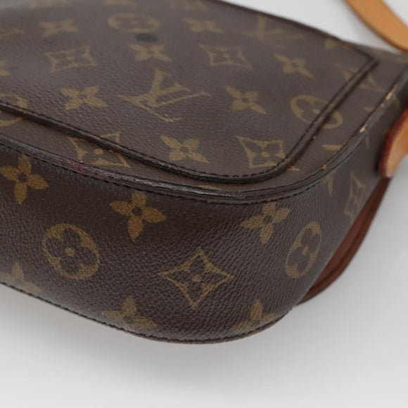 LOUIS VUITTON Monogram Saint Cloud MM Shoulder Bag M51243 LV Auth BA4400