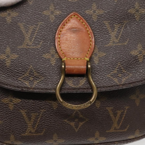LOUIS VUITTON Monogram Saint Cloud MM Shoulder Bag M51243 LV Auth BA4400