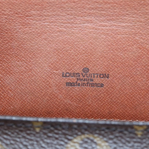 LOUIS VUITTON Monogram Saint Cloud MM Shoulder Bag M51243 LV Auth BA4400