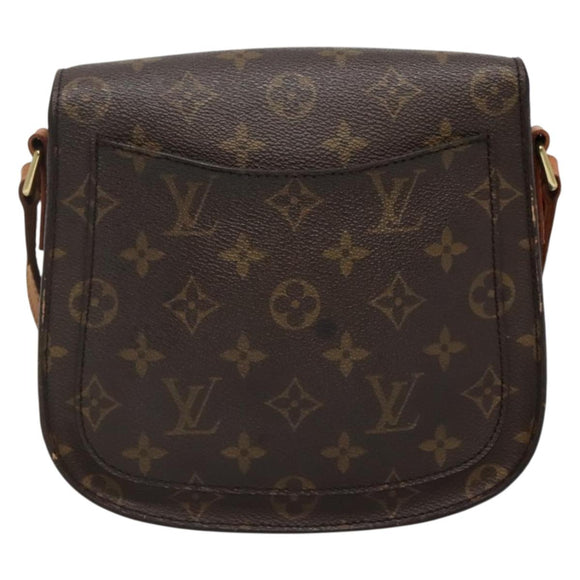 LOUIS VUITTON Monogram Saint Cloud MM Shoulder Bag M51243 LV Auth BA4400