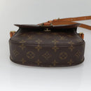 LOUIS VUITTON Monogram Saint Cloud MM Shoulder Bag M51243 LV Auth BA4400-5