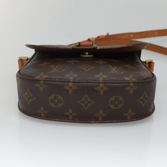 LOUIS VUITTON Monogram Saint Cloud MM Shoulder Bag M51243 LV Auth BA4400