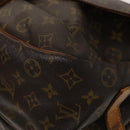 LOUIS VUITTON Monogram Saumur 35 Shoulder Bag M42254 LV Auth BA4403-17