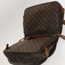 LOUIS VUITTON Monogram Saumur 35 Shoulder Bag M42254 LV Auth BA4403-20
