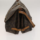 LOUIS VUITTON Monogram Saumur 35 Shoulder Bag M42254 LV Auth BA4403-3