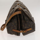 LOUIS VUITTON Monogram Saumur 35 Shoulder Bag M42254 LV Auth BA4403-4