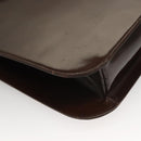 VERSACE Shoulder Bag Patent leather Black Gold Auth BA4407-16