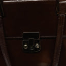 VERSACE Shoulder Bag Patent leather Black Gold Auth BA4407-9