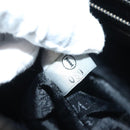 VERSACE Shoulder Bag Patent leather Black Gold Auth BA4407-12