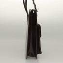 VERSACE Shoulder Bag Patent leather Black Gold Auth BA4407-4