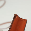 HERMES Omenitu Shoulder Bag Leather Orange Auth BA4408-5