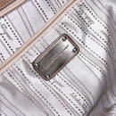 Salvatore Ferragamo Shoulder Bag Leather Beige Gold Auth BA4410-15