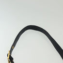 MCM Logogram Vicetos Shoulder Bag PVC Leather White Gold Auth BA4416-8