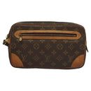 LOUIS VUITTON Monogram Marly Dragonne GM Clutch Bag M51825 LV Auth BA4417-13
