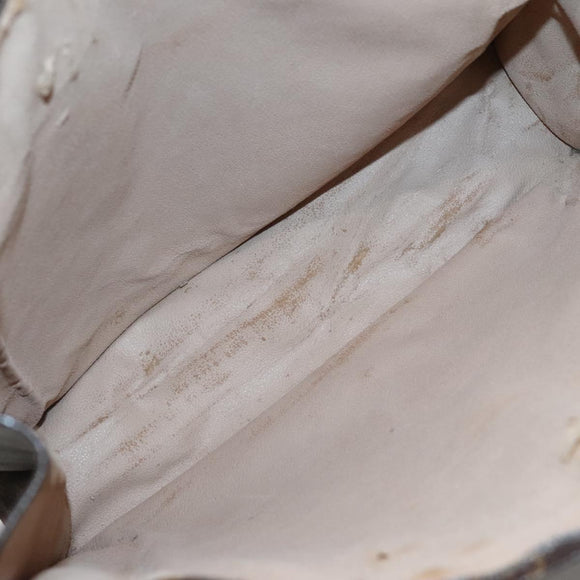 LOUIS VUITTON Monogram Sac Plat Hand Bag M51140 LV Auth BA4418