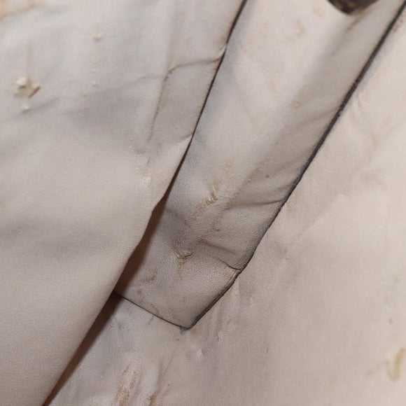 LOUIS VUITTON Monogram Sac Plat Hand Bag M51140 LV Auth BA4418