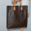 LOUIS VUITTON Monogram Sac Plat Hand Bag M51140 LV Auth BA4418-19