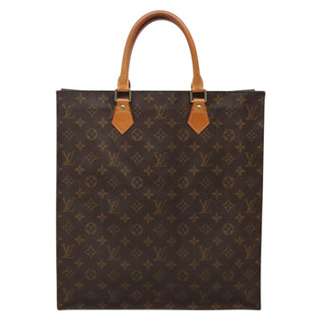 LOUIS VUITTON Monogram Sac Plat Hand Bag M51140 LV Auth BA4418 - 0
